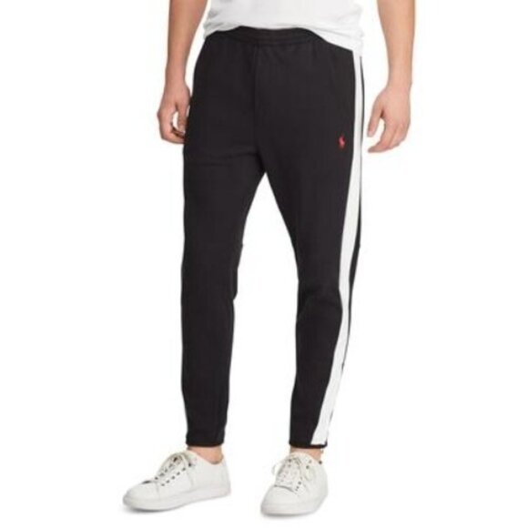 Polo Ralph Lauren Men’s 3XB Black Cotton Interlock Jogger Sweatpants Big & Tall - Picture 1 of 9